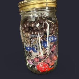 Mystery Jewelry Jar: Vintage Modern Wearable Necklace Watch Earrings Retro